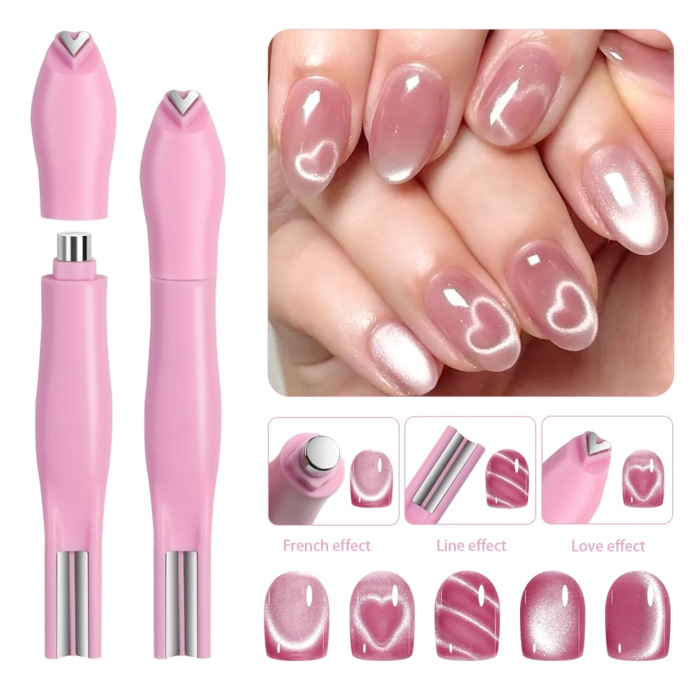 3-In-1 Heart Shape Cat Eye Nai - Contour Palette Stick recension och pris