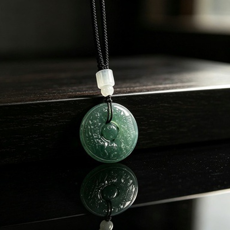 Mountain Ghost Coin Round Pend - Beauty & Makeup Katia Di Paola recension och pris