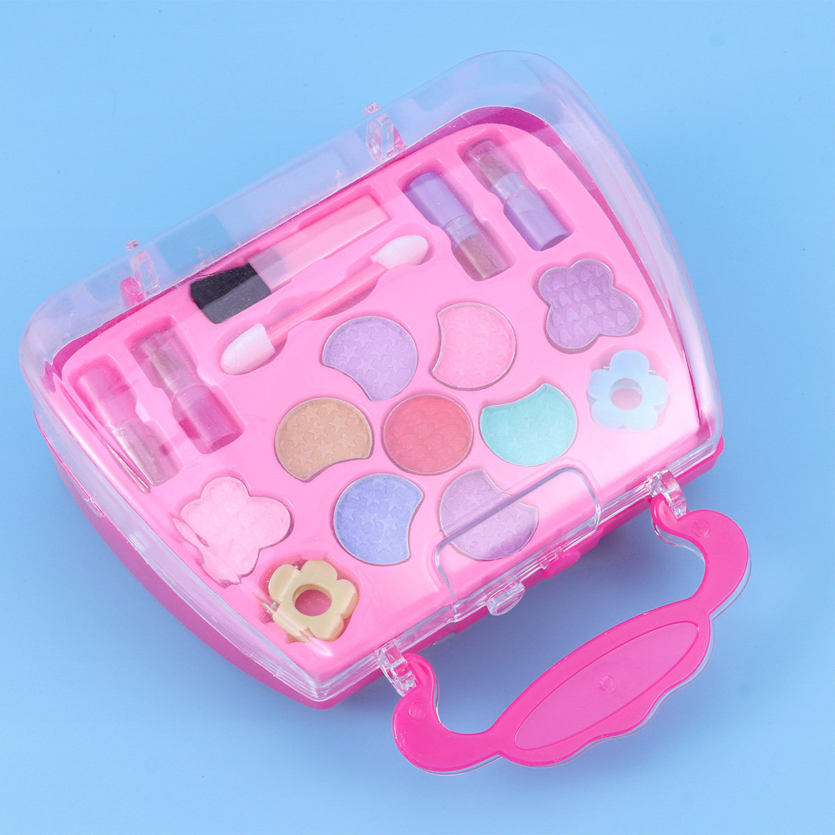 Strawberry-Shaped Kids Makeup  - Beauty Makeup Vanity Set recension och pris